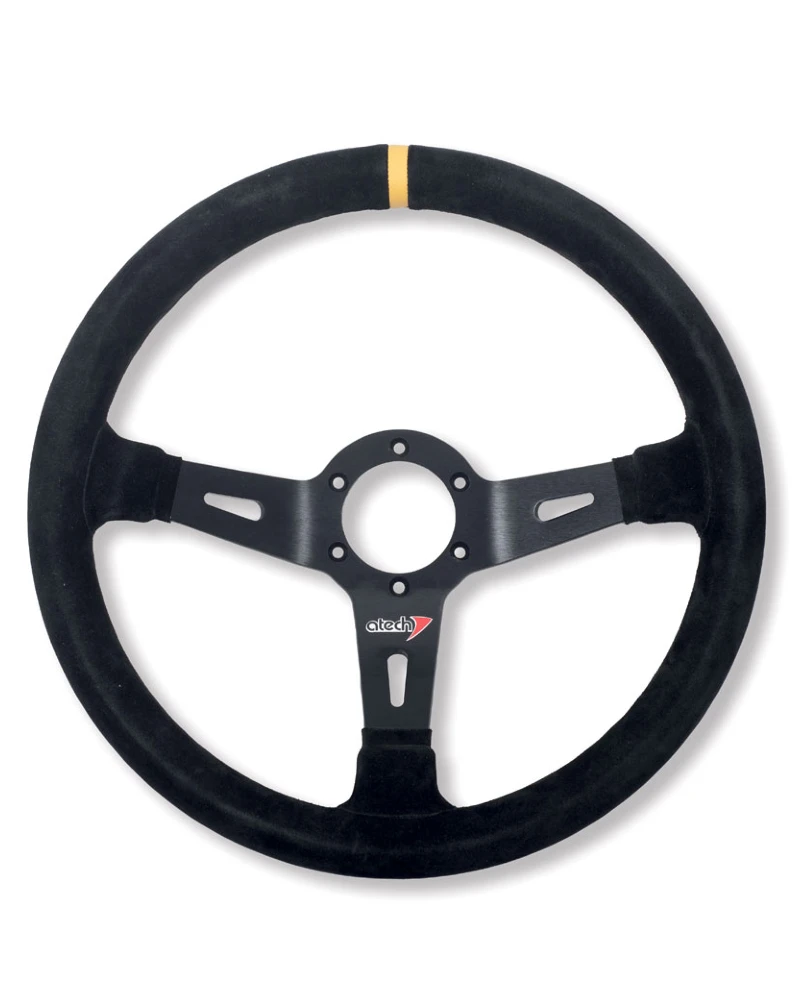 STEERING WHEELS Atech 3 SPOKES - DIAM. 350 - 90 mm DEEP